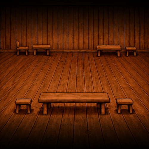 Saloon interior waiting lobby